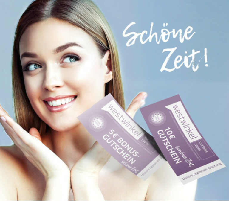 „Schöne Zeit“- Gutscheinaktion mit 5% Bonus