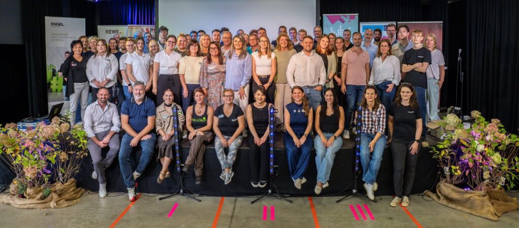 Gruppenfoto Lehrlings-Clubbing 2025