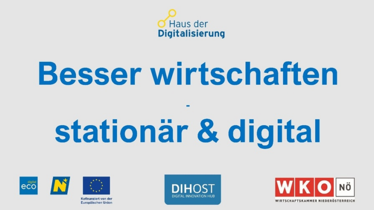 BESSER WIRTSCHAFTEN – Workshop-Serie